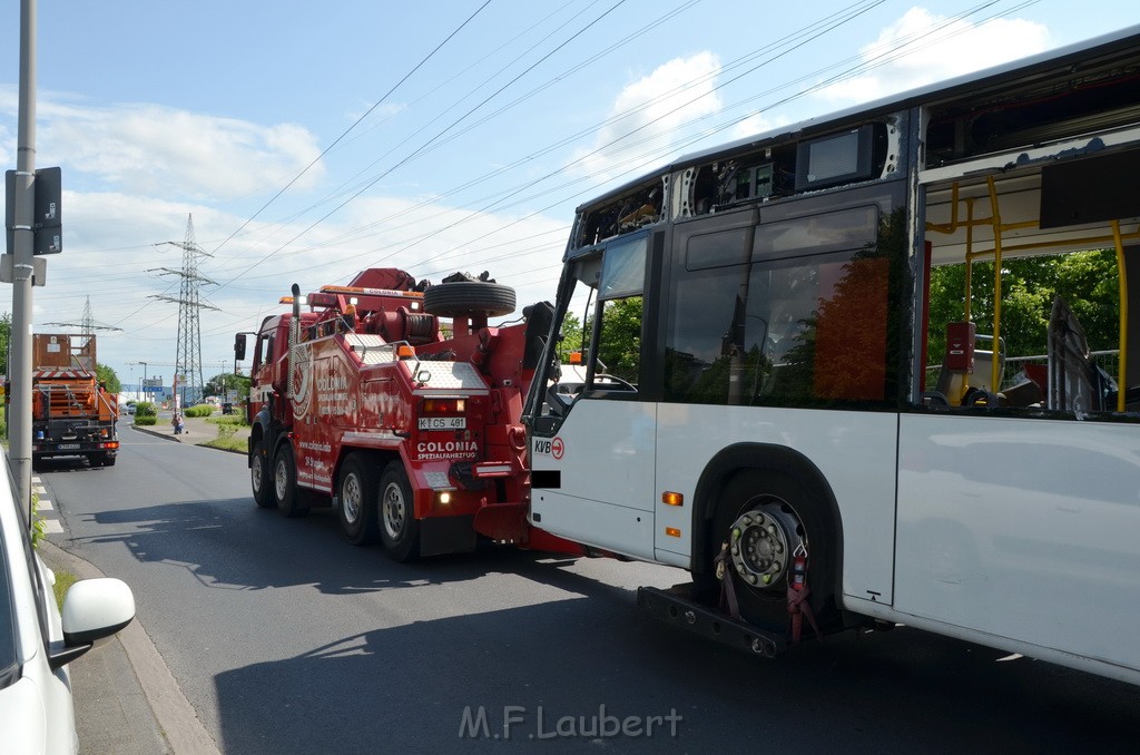 Endgueltige Bergung KVB Bus Koeln Porz P694.JPG - Miklos Laubert